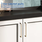 JOY DECOR Cabinet Pulls – 8-3/4 Inch Hole Center, Antique Brass, 10 Pack, Zinc Alloy Cabinet Handles for Drawers & Cupboard – Vintage Style Hardware for Kitchen, Bathroom, Dresser, Furniture Makeover