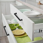 FILTA 6.3 Inch(160mm) Hole Centers Matte Black Cabinet Pulls(Set of 10),Black Handles for Cabinets Zinc Alloy Kitchen Cabinet Pulls Cabinet Hardware for Cabinets Cupboard Drawer