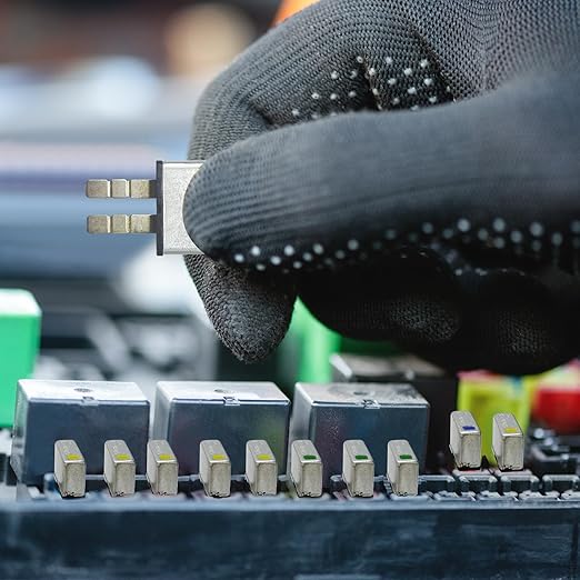 GLOSO E311 UCB Automotive Circuit Breaker, Type 1, Snap Off 3 Sections ATC Balde Terminal（20A,1 Pack）