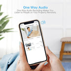 Wireless Security Camera System,SMONET 1080P 8 Channel Home Surveillance DVR Kits with 8pcs 2MP Full HD Cameras 3TB HDD Night Vision Motion Detection Free App for Indoor Outdoor 24/7 Video Recording