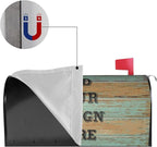Custom Personalized Mailbox Covers Add Photo Picture Family Name House Address Text Magnetic Mail Cover for Home Garden Yard-16