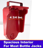 Shipping Container Jack Lug with U-Shaped Handle, Shipping Container Insulation Kit Made of Premium Heavy Duty Alloy Steel. Shipping Container Accessories, Container Jack & Beam Suppor. (1 Pack)