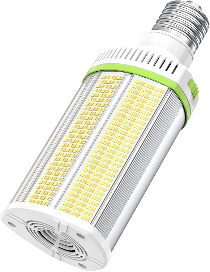 LED Corn Light Bulb 120W 96W 72W Wattage Adjustable, E39 Base Corn Cob Light Bulb 5700K 5000K 4500K, 18,000LM DLC ETL Listed Commercial High Bay Light for Warehouse Parking Lot Lighting, AC 100V-277