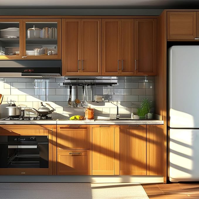 3 Pack 5 Inch(128mm) Hole Center Matte Black Modern Drawer Pulls Timeless Cabinet Pull Handle Vanity Pull Handle Classic Kitchen Cabinet Hardware, Screws Included, M-Black(5x3)