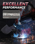 ARCCAPTAIN 130A MIG Welder, 3-in-1 Welder Machine 110V, Flux Core MIG/Lift TIG Welding/Stick Welding Machine with Synergy, IGBT Inverter Portable Gasless Welder Equipment with 1lb Welding Wire