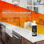 Fuller Brush Countertop Cleaner & Polish - Multi Surface Cleaner - Cleans, Polishes and Protects Granite Quartz Marble Glass Laminates Metal and Other Surfaces Refreshing Orange Scent Removes Odor (6 Pack)