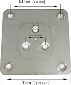 Wood 4 Inch Furniture Legs Set of 4 Round Solid Mid Century Couch Feet Replacement Legs for Sofa Dresser Cabinet Bed Ottoman Home DIY