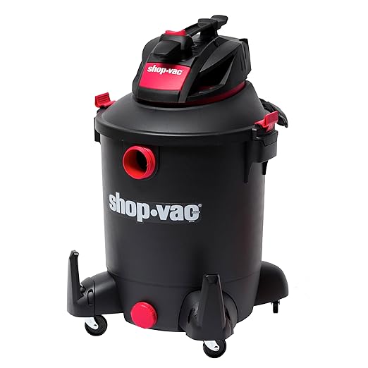 Shop-Vac 5761011 10 Gallon Wet/Dry Shop Vacuum, 4.5 Peak HP, 1.5 Inch Diameter x 7 Foot Hose, 20 Foot Cord, Ideal for Home, Garage, and Workshop Cleaning