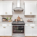 6 Pack 3 Inch Cabinet Handles - Champagne Bronze Cabinet Pulls for Kitchen & Dresser