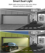 ANNKE 8CH 3K Security Camera System with Audio/Mic, 8 Channel Surveillance AI DVR and 8X 5MP 2960 * 1665 CCTV Cams with Dual Light, Human/Vehicle Detection, IP67, Color Night Vision, 2TB Hard Drive