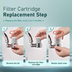 3 Pcs Filter Elements Replacement for ATQ 720° rotatable Water Filter (Asin: B0F8QQCQT2) carbon fiber filter cartridges Removes Chlorine Fluoride Heavy Metal(720° Aerator-3 Carbon Fiber Filter)