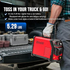 250Amp Stick Welder 110V/220V Dual Voltage, with LED Display ARC Welding Machine w/Hot Start, IGBT Inverter, Portable Welder with Complete Kit (10 Rods, Clamps, Gloves), Anti-Stick for Home/Diy/Farm