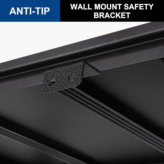 BILT HARD 3500LBS 48" W x 24" D x 72" H Garage Shelving, 5-Shelf Industrial Storage Shelves Heavy Duty, Metal Shelving Units with Adjustable Shelf, Steel Utility Shelves, 2 Pack