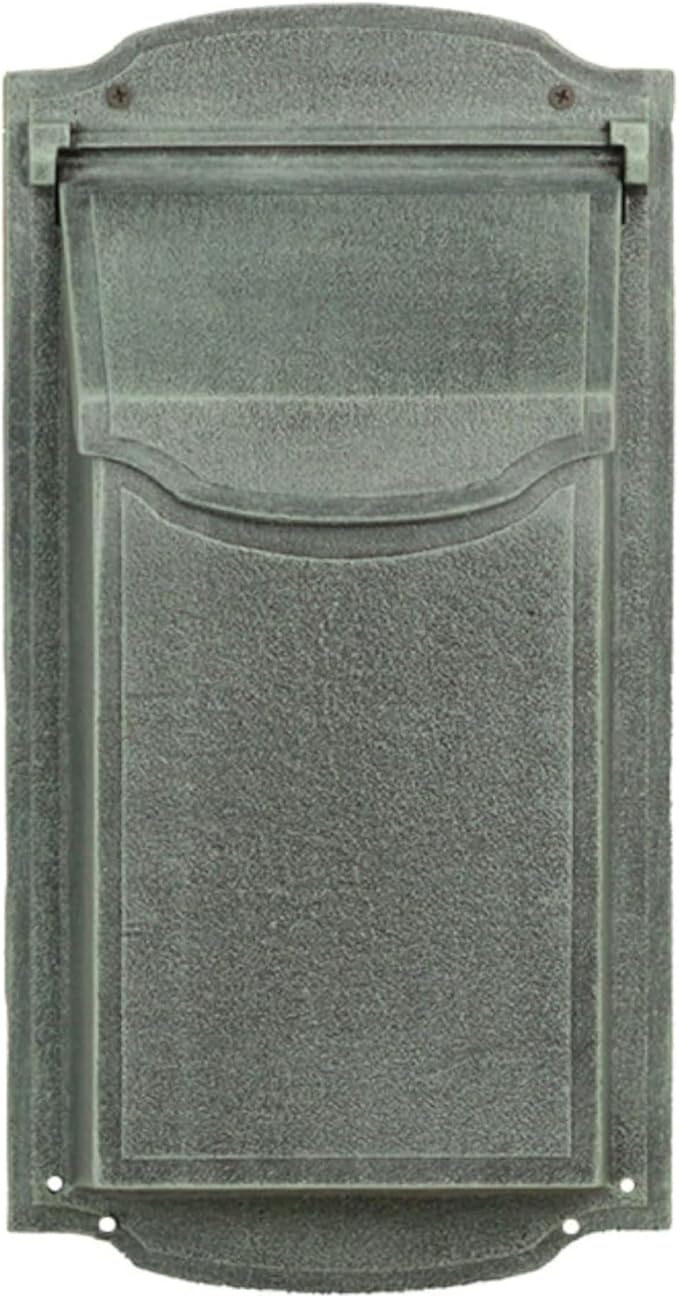 Special Lite Contemporary Vertical Wall Mount Mailbox - Verde Green Aluminum Mailbox for Wall Mount - SVC-1002-VG