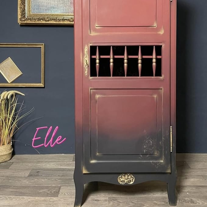 Dixie Belle Paint Company Chalk Finish Furniture Paint - Rusty Nail (4oz) - Matte Burnt Orange Chic Chalk Mineral DIY Furniture Paint