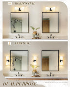 Black Wall Sconces Set of Two, HWH Modern Wall Light Fixtures Indoor Wall Lamp Up and Down, Matte Black Finish with Frosted Milk White Striped Glass Shade, 5HZG97B-2W-2PK BK