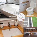 76.7 inch Flexible Claw Grabber Tool Cleaning Claw For Drains Snake Hair Drain Clog Remover Tool For Kitchen Sink, Bathtub, Toilet, Tight Spaces