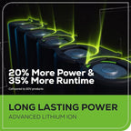 Greenworks 24V Brushless Cordless Stick Vacuum, Lightweight, Handheld, Pet, Anti-Allergen HEPA Filtration, Hard Floor, Carpet, Car, 4Ah Battery, and 30-Minute Charge Time (Green)