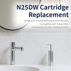 N25DW Faucet Cartridge,CUPC/NSF/IAPMO Certified,Replacement parts for 974-074/1093674 Kitchen Faucet,Diameter 25mm