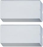 BLUE GINKGO 16 Dividers - Compatible with Medium 16-Drawer Storage Cabinet (16-Pack) - Clear