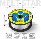 Flux Core Welding Wire, E71T-GS .030" 2-Pound Spool Gasless Mild Carbon Steel Mig Welding Wire - 1Pack