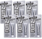 Flitz Multi-Purpose Metal Polish Paste - 1.76oz Tube of USA-Made Chrome Polish - Works on Stainless Steel, Aluminum, Plastic, Jewelry and Cars - Non-Abrasive Cleaner & Rust Remover (6 Pack)