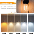 Replacement Bulbs for String Lights, 2W S14 Shatterproof Outdoor LED Light Bulbs, 2700K Soft White, E26 Base, AC120V, Not Dimmable, 30 Pack