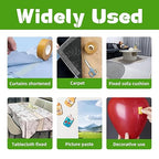 CHENYA Double Sided Tape Heavy Duty,1" X 66 Ft,High Tack Strong Wall Adhesive with Fiberglass Mesh,Super Sticky Resistente Clear Strong Mounting Tape for Crafts,Carpet,Picture