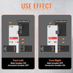 Generator Interlock Kit Compatible with GE General Electeric 150 or 200 Amp Panels 2-1/2 to 3-1/2 Inch Spacing Between Main and Branch Breaker