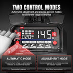 ANDELI 145Amp MIG Welder 110V/220V Dual Voltage, Portable Gas Welder Gas MIG/Flux MIG/Lift Tig/Stick 4-in-1 Multiprocess Welder LED Digital Display Welding Machine IGBT Inverter Welder