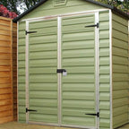 JOIKIT 8 Pack 4 Inch Black Stainless Steel Door Locks Hasp Latch, Padlock Hasp for Door Gate