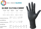 Black Nitrile Gloves, Disposable, Powder-Free, Hypoallergenic, Size Small, 100 Count