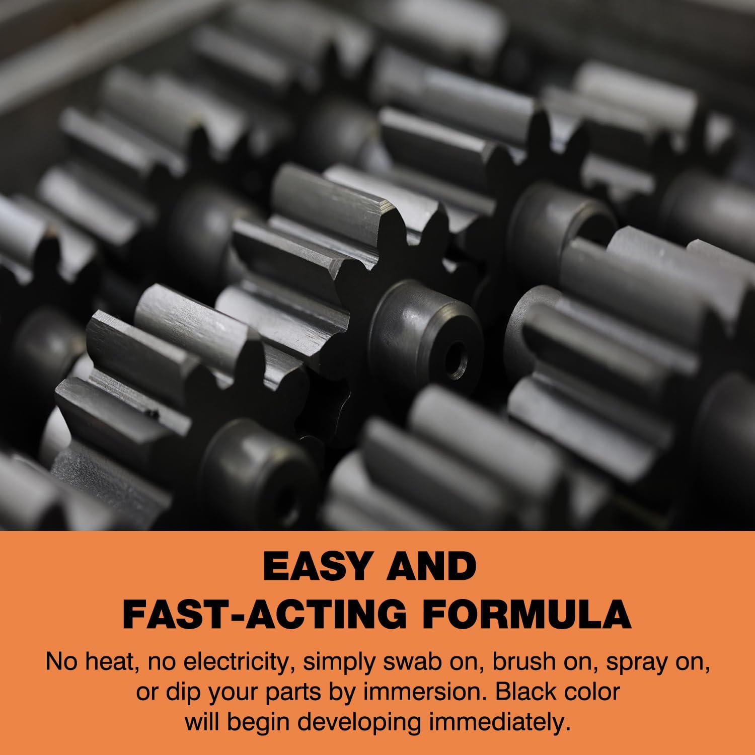 Black Oxide Coating Kit - Black Oxide Solution, Versatile Blackening Solution for Iron and Steel - Not Suitable for Stainless Steel Surfaces (1 Quart)