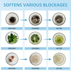 Sink Drain Cleaner, Pipeline Dredging Agent, Unclog Shower Drain, Pipe unblocking for toilets, Tubs, Shower or Sink Drains, Unclogs and Hair 9.2oz