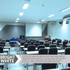 Diodesy- U-Bend T8 Fluorescent Tube Light Bulb 32W 3000 Lumens 5000K Bright White G13 Miniature Bi-Pin Base Rohs Compliant Pack of 12- U Shaped Linear Replacement Lamp