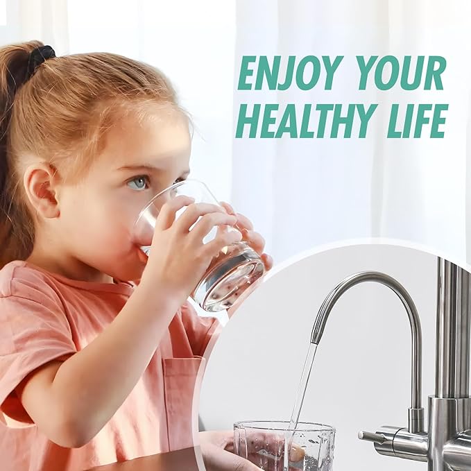 Fapully 3 in 1 Kitchen Faucet with Water Filler and Pull Down Sprayer,Brushed Nickel Commercial Kitchen Sink Faucet with Drinking Water Faucet