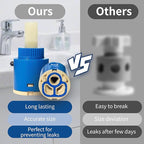 N25DW Faucet Cartridge,CUPC/NSF/IAPMO Certified,Replacement parts for 974-074/1093674 Kitchen Faucet,Diameter 25mm