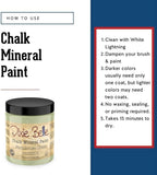 Dixie Belle Paint Company Chalk Finish Furniture Paint - Farmhouse Green (8 Fl Oz) - Matte Spring Green Chic Chalk Mineral DIY Furniture Paint