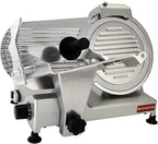 BESWOOD 10" Premium Chromium-plated Steel Blade Electric Deli Meat Cheese Food Slicer Commercial and for Home use 240W BESWOOD250
