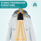 APEXCHASER Foldable Clothes Drying Rack, 55'' Collapsible Laundry Clothes Airer Width Heavy Duty Hanger for Sweaters Baby Clothes Towels Portable Indoor Outdoor for Home Travel