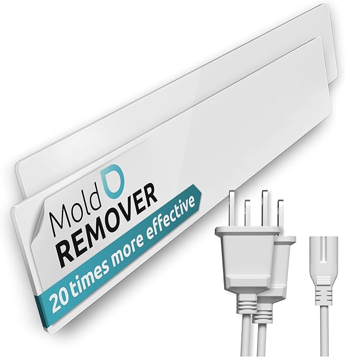 ELIAS Mold killer - Black mold remover for walls without chemicals - Wall heating for every room - Powerful anti-mold heating as an alternative to moldspray - Permanently mold-free (1, Set of 2)