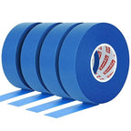 4 Rolls Painters Tape, 1Inch x 55 Yards Blue Painters Tape Washi Painters Tape Multi-Surface Blue Masking Tape for Wall Painting Masking Edge Treatment DIY, Home Use