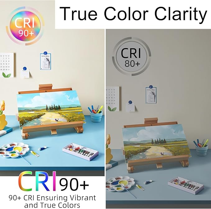 Candelabra Light Bulbs 40 watt Equivalent, E12 LED Bulb Dimmable Chandelier Bulb, 5000K Daylight B10 Candle Light Bulb, 90+CRI, 400LM, Cear Glass, 6 Pack