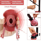 Saillong 6 Sets Toilet Float Replacement Kit, Universal Toilet Flusher Replacement Kit and 2 Inch Flapper Replacement, High-Performance Tank Water Control and Fill Valve