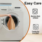 80 Pack Microfiber Cleaning Cloth Roll,Lint Free Rags & Tear Away Reusable Towels Washable Scratch,Ultra Absorbent Dish Rags(12" x 12") for Car Kitchen Home Garage-Dark Coffee