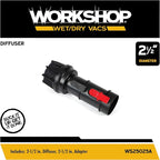 WORKSHOP Wet/Dry Vacs 2.5" Muffler/Diffuser