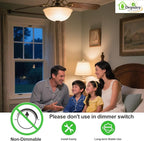 Depuley LED Light Bulbs E12: 24-Pack Candelabra Light Bulb 4W Equivalent 40W - Edison Vintage Bulbs Warmlight 2700K C35 Clear Bulbs 500 LM 80+CRI Non-Dimmable