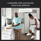 Level Lock+ WiFi Deadbolt Smart Lock - World's Smallest Smart Lock Plus Apple Home Key - Lock/Unlock Anywhere - Level App for iOS & Android - Works with Alexa, Apple & Google Home (Satin Nickel)