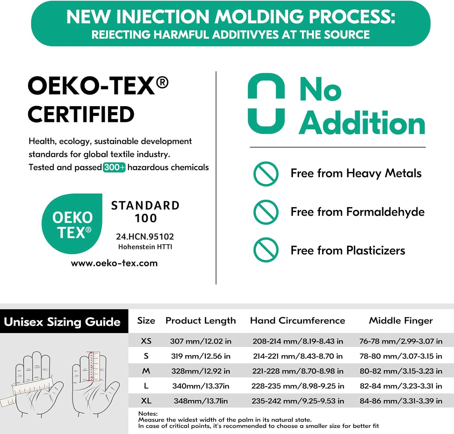 Vgo... Household Cleaning Gloves,Double-layer,Lined Dishwashing Gloves,Long Sleeves for Kitchen,Bathroom Cleaning(TP1117)