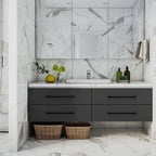 FILTA Cabinet Handles 15 Inch 6 Pack Matte Black Cabinet Pulls for Kitchen Metal Drawer Pulls Modern Cabient Hardware Cupboard Handles